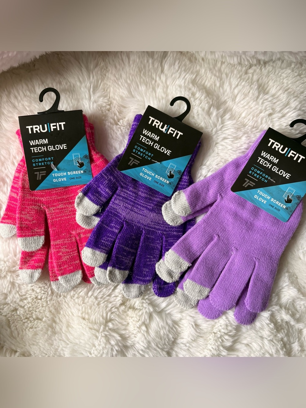 Tru-Fit Tech Glove Bundle of 3